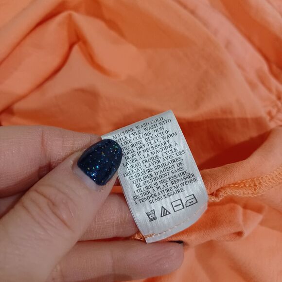 A.L.C. Lou Lantern Puff Short Sleeve T-Shirt Pink Size S Preppy Cotton Easter - Picture 8 of 8